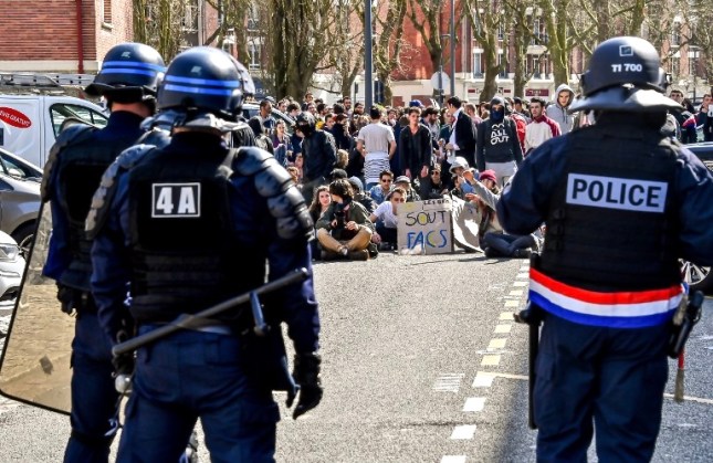 FRANCE-EDUCATION-UNIVERSITY-POLITICS-DEMO