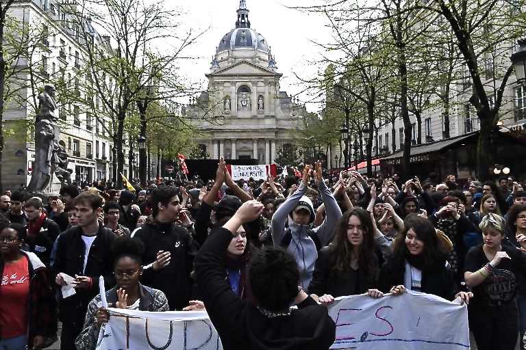 FRANCE-EDUCATION-SOCIAL-PROTEST
